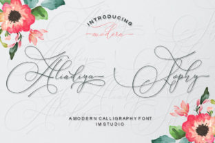 Alindiya Sophy: A Delicate Script for Romantic Designs
