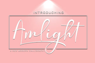 Amlight: The Sweet Script Handwritten Font for Bold Branding
