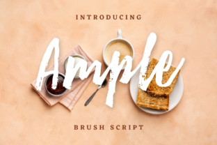Ample: A Bold Yet Elegant Script Handwritten Font for Makers
