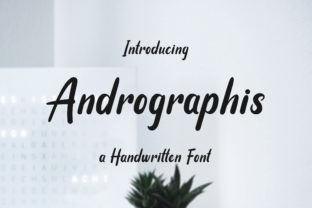 Andrographis: The Perfect Script Handwritten Font for Your Brand