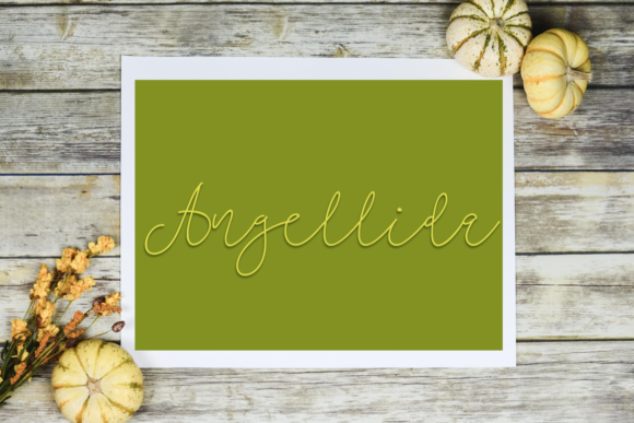 Angellida: The Sweet Script Font for Polished Branding