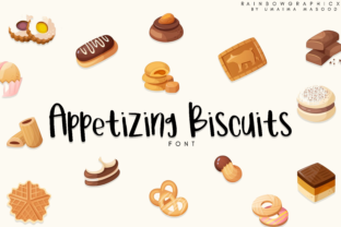 Appetizing Biscuits: A Handwritten Script for Editorial Design