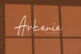 Arkania: The Modern Script Typeface for Handmade Brands