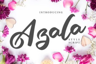 Azala: The Playful Script Font for Small Business Branding