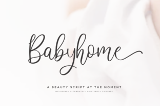 Babyhome: The Sweet Script Handwritten Font for Modern Brands