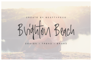 Brighton Beach: The Casual Script Typeface for Editorial Projects