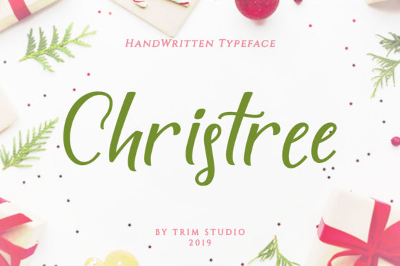 Christree: The Festive Script Handwritten Font for Holiday Campaigns