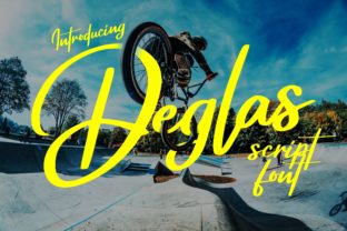 Deglas Font: A Modern Script for Creative Branding