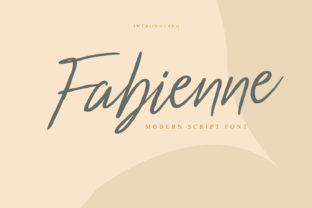 Fabienne: The Organic Script Font for Bold Brand Identity