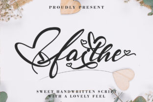 Faithe: A Romantic Script Handwritten Font for Editorial Design