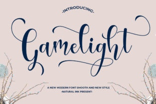 Gamelight: The Sweet Script Font for Bold Marketing Campaigns