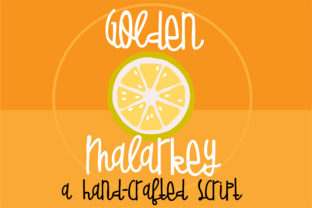 Golden Malarkey: The Whimsical Typeface for Playful Branding