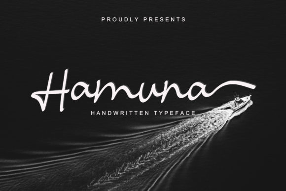 Hamuna: A Premium Script Handwritten Font for Editorial Design