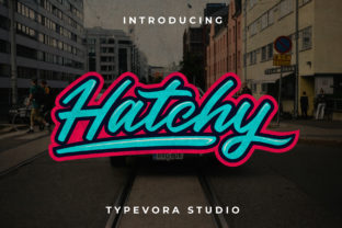 Hatchy: The Vibrant Script Font for Scroll-Stopping Campaigns