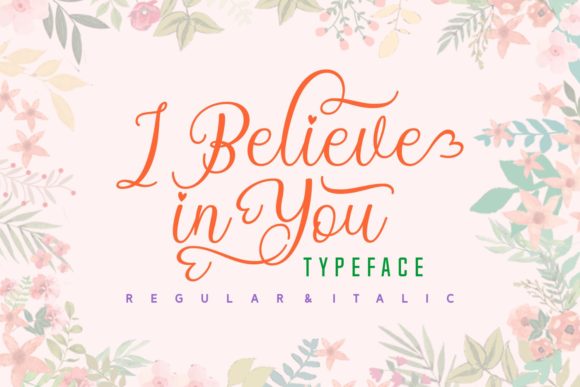 I Believe in You: The Perfect Font for Handwritten Branding