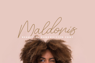 Maldonis: The Sweet Script Handwritten Font for Standout Branding