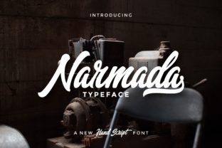 Narmada: The Modern Script Typeface for Authentic Branding