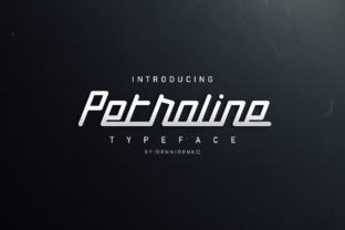 Petroline: A Modern Script Typeface for Editorial Design