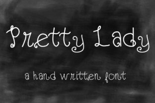 Pretty Lady: A Quirky Script Handwritten Font for Cheerful Editorial Design