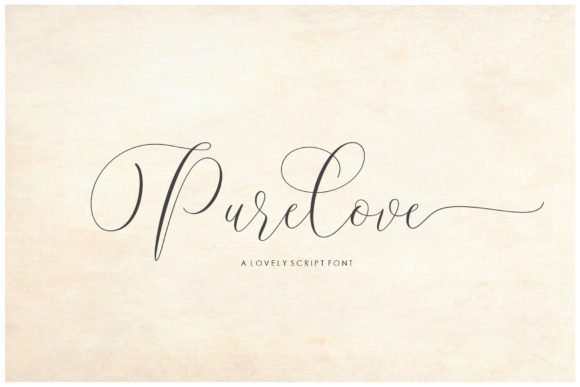 Purelove: A Premium Script Typeface for Modern Digital Brands