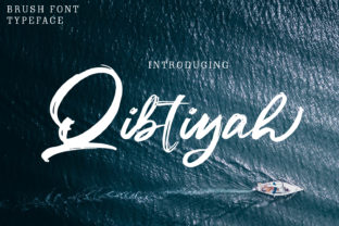 Qibtiyah: A Sweet Script Typeface for Bold Editorial Design