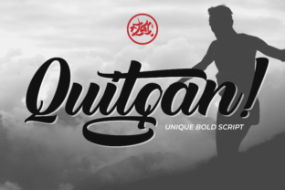 Quitgan: The Premium Script Handwritten Font for Modern Branding