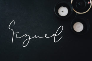 Signed: A Premium Script Handwritten Font for Editorial Design
