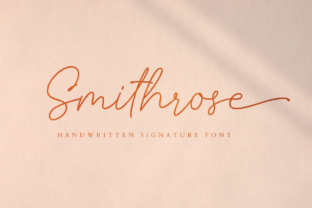 Smithrose Font: A Modern Script for Campaign Design