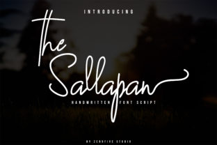 The Sallapan: An Elegant Script Typeface for Classy Branding