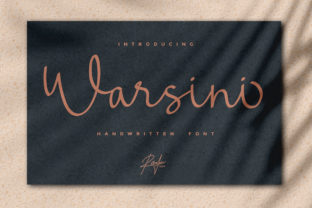 Warsini: The Sweet Script Typeface for Modern Digital Design